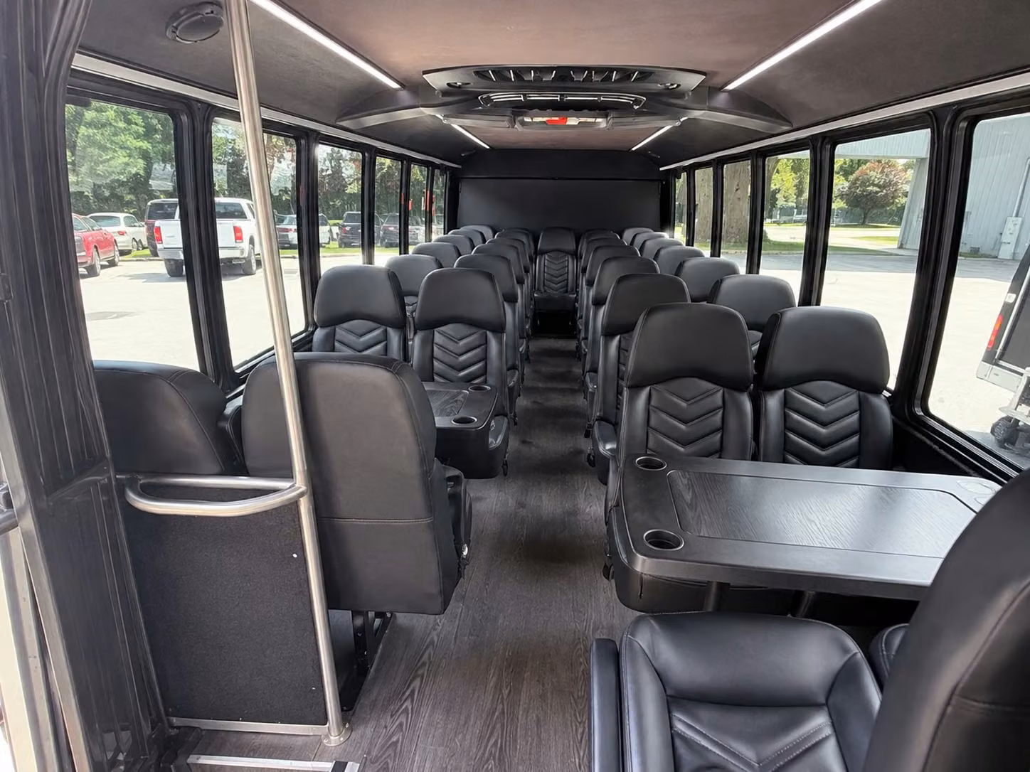20 passenger minibus interior