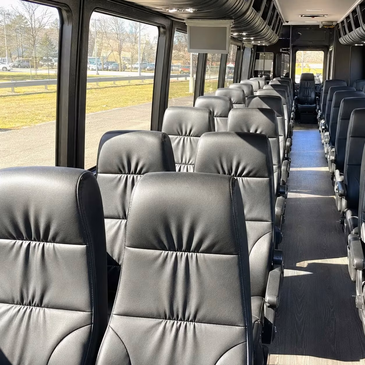 30 passenger minibus interior