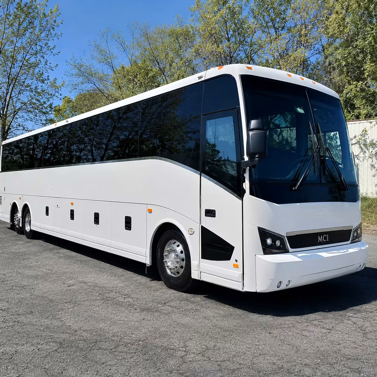 56 passenger charter bus