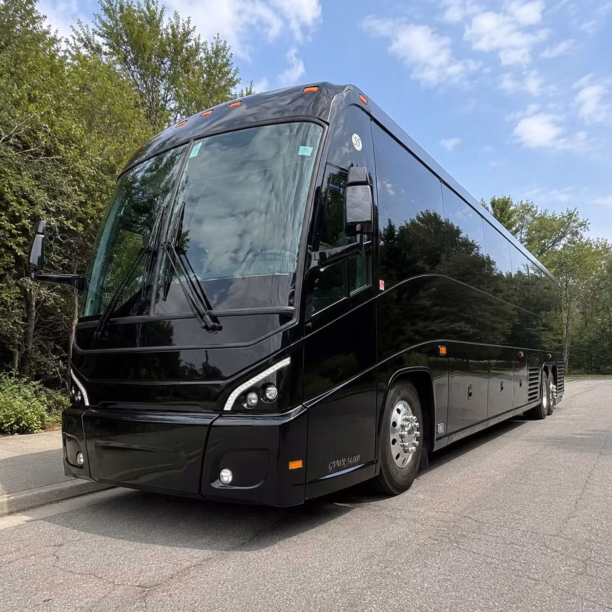charter bus shuttles for luke air force base personnel and missions
