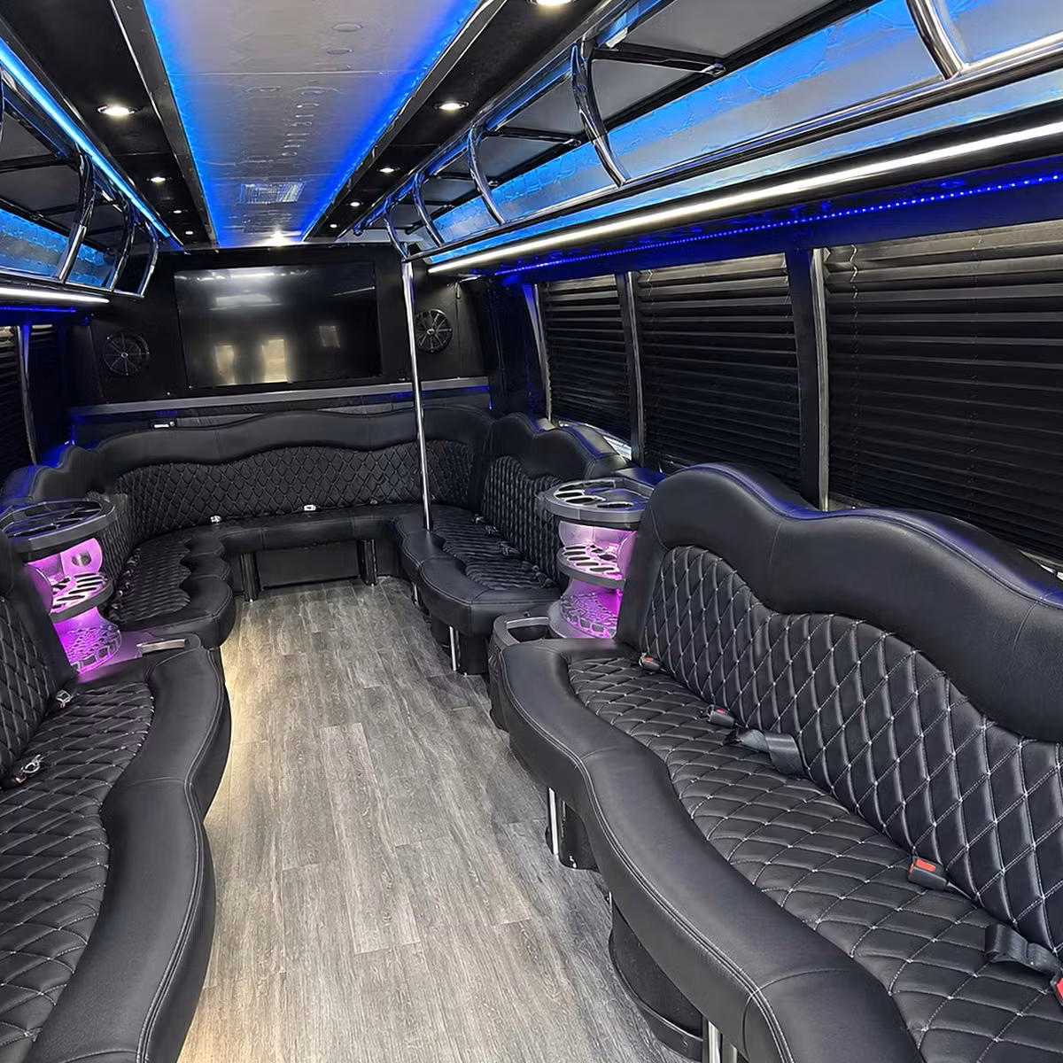 party bus interior