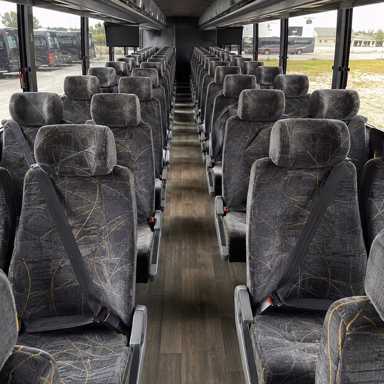 peoria charter bus interior gallery