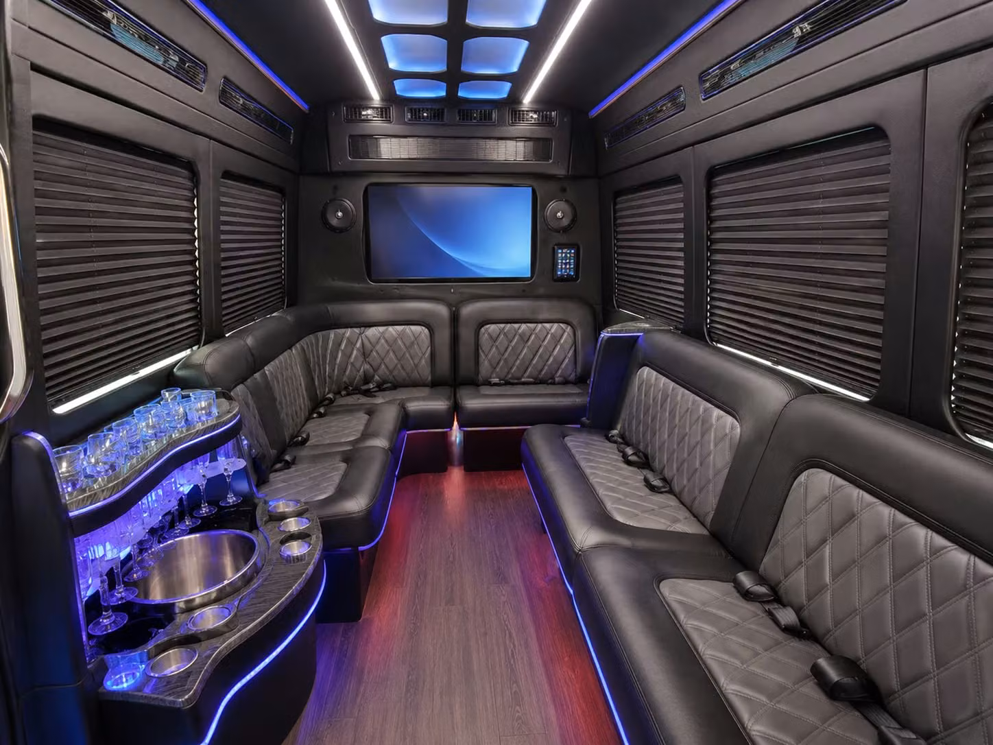 sprinter limousine inside